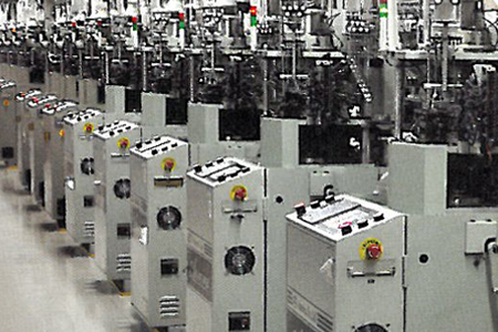 海外協力工場内部（中国）